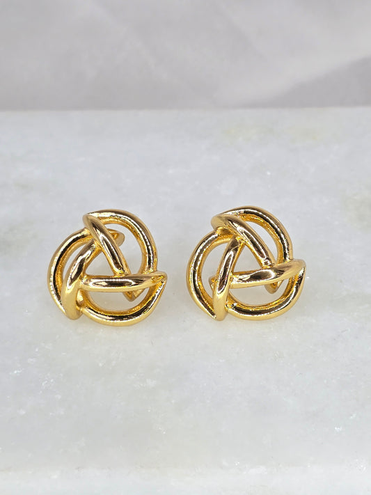 Boucles d'oreilles noeud