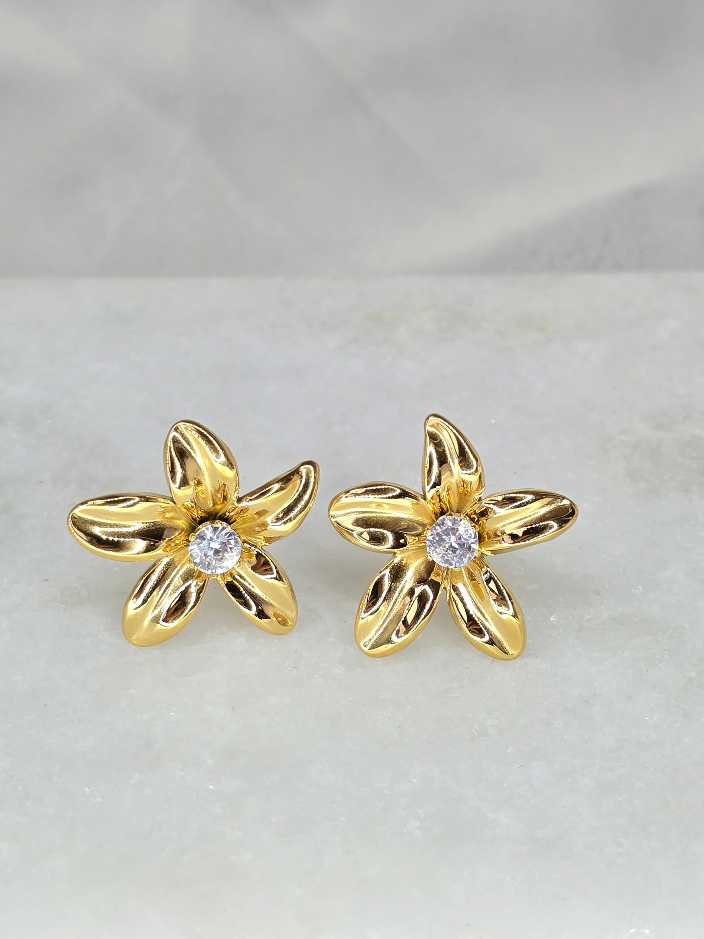 Boucles d'oreilles fleurs