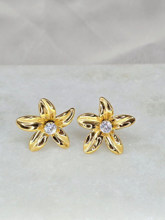 Boucles d'oreilles fleurs