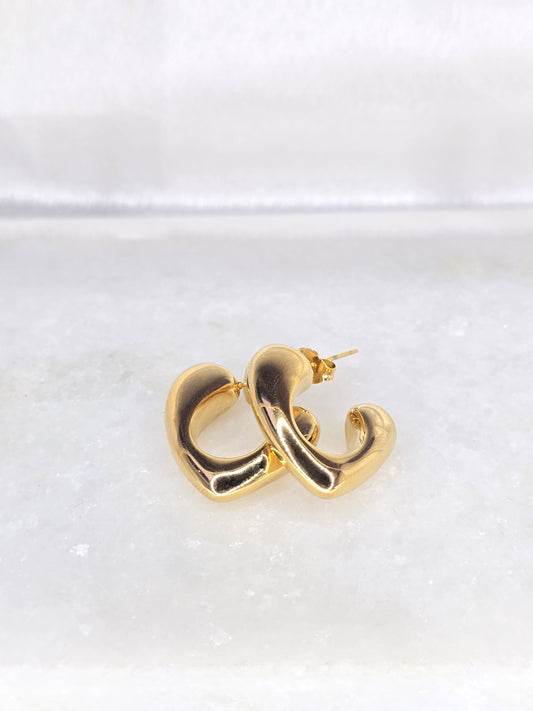 Boucles d'oreilles Lilas